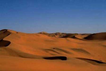 desert dunes of shape and forms