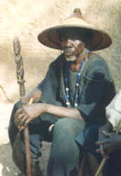 Dogon village elder