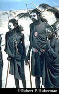 Young Maasai cattle herders