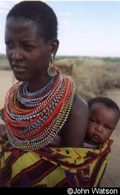 Samburu tribal woman