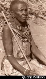 Traditional Turgen woman